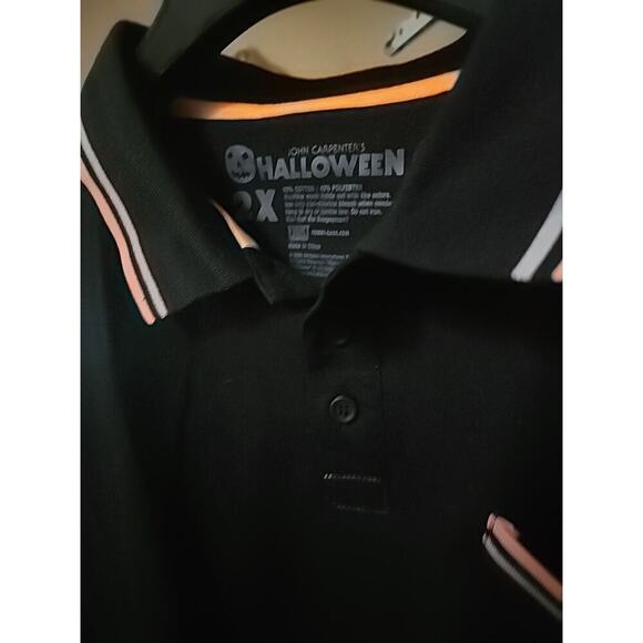 Fright Rags John Carpenters Halloween Polo Shirt 2XL New Michael Myers Horror - Picture 3 of 6